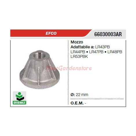 EFCO cubo de cuchilla cortacésped LR43PB LR44PB 66030003AR