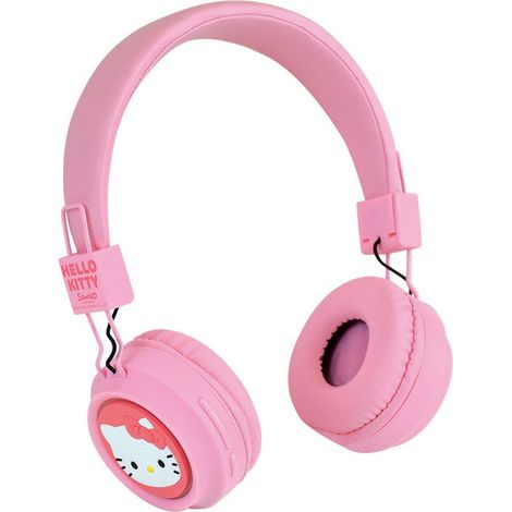 Casque enfant JEMINI Hello Kitty Bluetooth limité 85 dB micro LED microSD jack 3,5 mm (1/4)