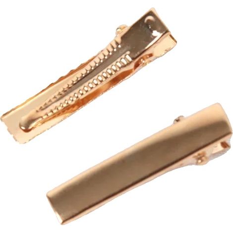 Horquillas para el cabello, material de aleación resistente, versátiles para peinar, 3,2 cm, 50 unidades. (1/2)