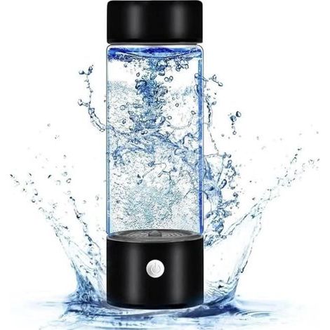 Wasserstoffangereicherte Wasserflasche – Ionenwassergenerator – Ionenmembrantechnologie – für gereinigtes und destilliertes Wasser (1/4)