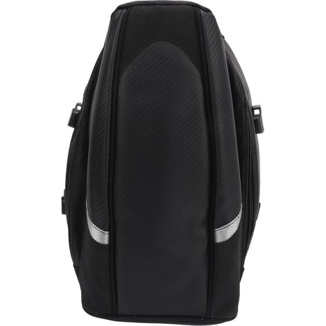 Sac de Queue de Moto, Sac de Moto, à Dos Extensible, de Selle de Siège Arrière, de Queue de, Rangement de Bagages, à Dos de, capacité de 14,5 à 18,5 L (1/5)
