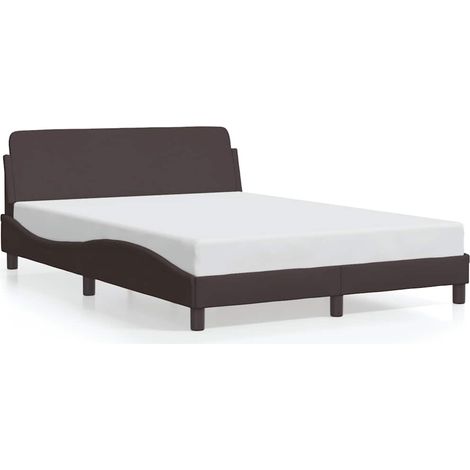 Maison Exclusive - Giroletto Dover Marrone Scuro 140x200 cm Tessuto (1/5)
