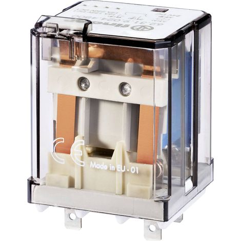 FINDER 623190124800 RELAIS DE PUISSANCE EMBROCHABLE 1 NO 16 A SOUS 250 VAC 12 VDC SOUFFLAGE MAGNÉTIQUE EN LOT DE 10 UNITÉS
