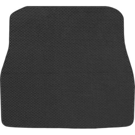 Alfombrilla de maletero de EVA para Peugeot 406 Sedán (1998-2004), diseño de panal de abeja - NEGRO (1/5)