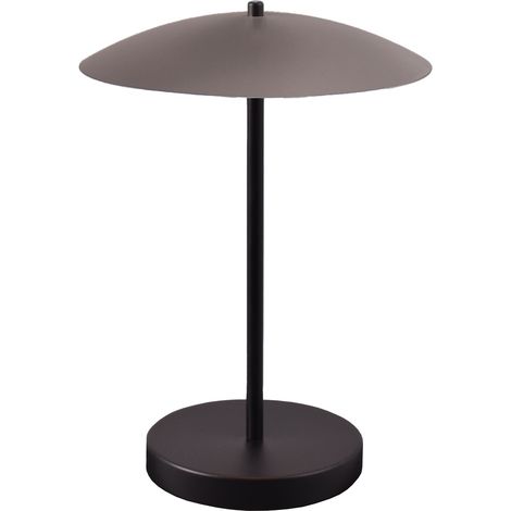 Lampe de table Scala noir avec nickel Ø 25cm - 4191-05-37 (1/3)