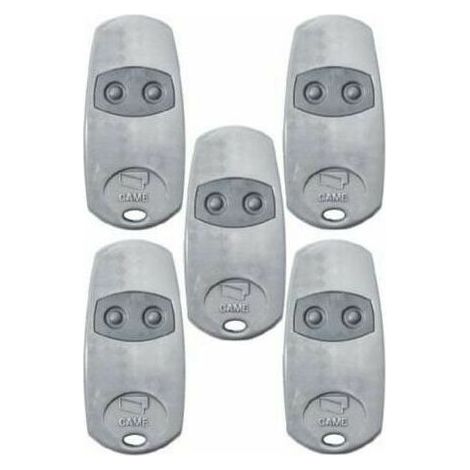 Lot de 5 télécommandes Came TOP432EE d'origine - Fréquence fixe 433,92 MHz (1/4)
