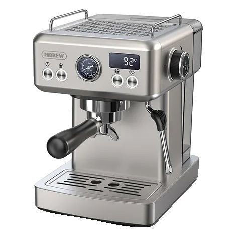 Macchina per caffè espresso, temperatura regolabile, struttura in acciaio inox, H10A, EU-a (1/2)