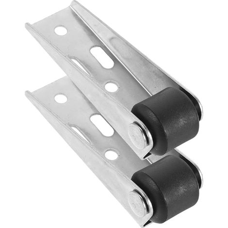 de support pour portails en bois poulies encastrées lot de 2 (1/5)
