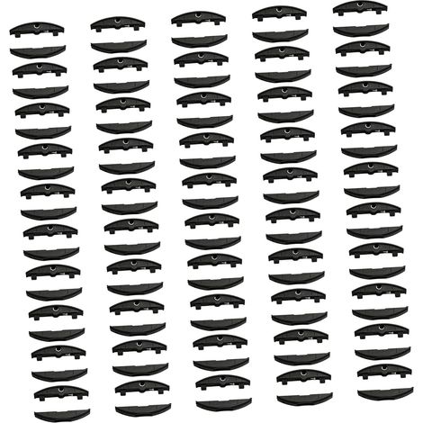 Lot de 50 fixations pour meubles, joints invisibles ultra, bureaux (1/5)
