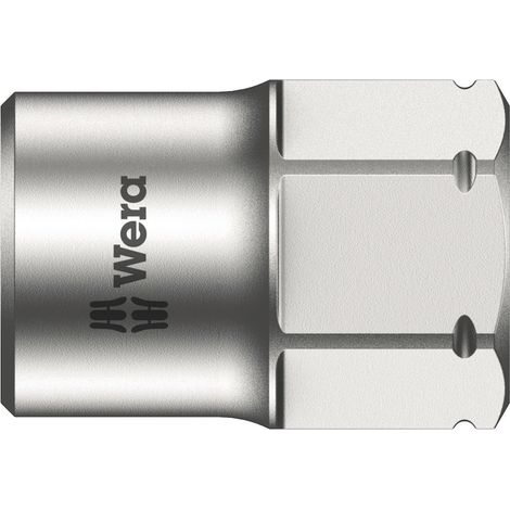 Wera Vasija de Carraca Hexagonal Cromada 8 mm (1/3)