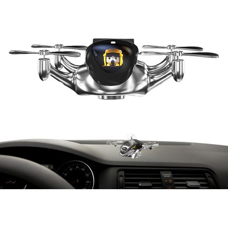 Désodorisant pour voiture en avion Parfum solaire rotatif hélicoptère de 16 cm Désodorisant rétro pilote pour voitures d'avion Parfum d'aromathérapie haut de gamme pour et (1/5)