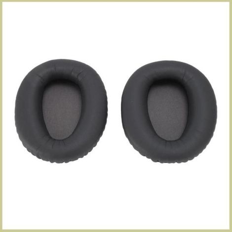 2 Coussinets d'oreille, Cuir protéiné, Mousse à mémoire de forme, Pour WH CH700N MDR ZX780, Remplacement confortable (1/5)