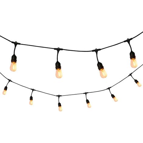 Ghirlanda LED da giardino per feste F 10xE27 5,6 m 6W Goldlux 308191 (1/5)