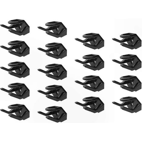 Wandhaken ohne Bohren für 5/10/18x-Caps, hochbelastbare Klebehaken, Wandhalterung für Baseballcaps, minimalistische Cap-Präsentation, starker Kleber (1/5)