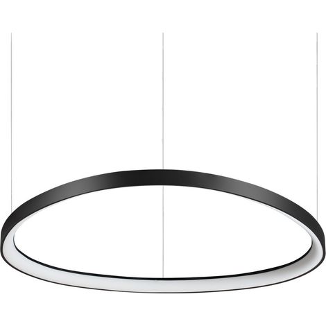 Ideal Lux GEMINI Suspension LED intégrée noire 6600 lm 4000 K (1/2)