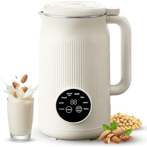 Nut lait machine machine 40oz Soy lait machine avec auto nettoyage Delay Start Keep chaud pour jus smoothie UE prise (1/5)