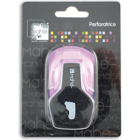 Mini perforatrice Motif Pied Plastique Noir 9 x 12 x 4,5 cm (1/3)