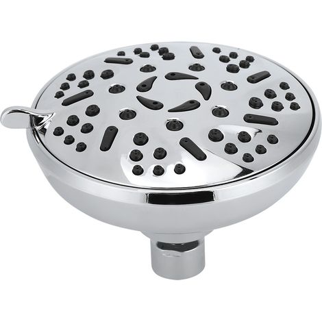 Pommeau de douche réglable à 9 vitesses avec filetage G1/2 pour économies d'eau - Accessoire de salle de bain 21791 (1/5)