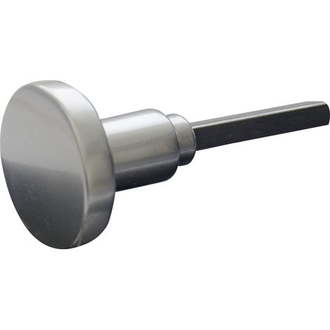 Südmetall Knopfstiftteil Eingangstüren F1 Aluminium silber Ø 50 mm