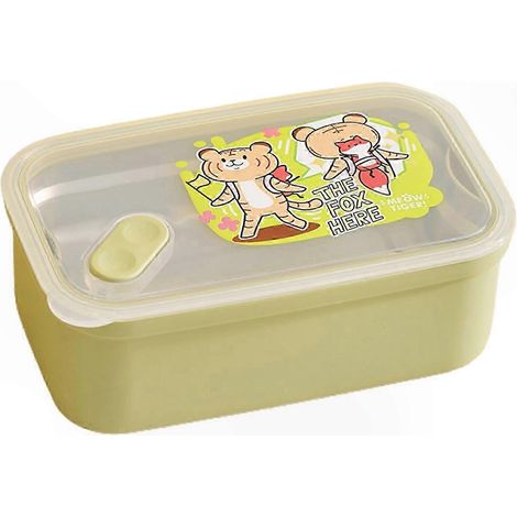 Bento-Lunchbox aus Edelstahl mit Suppenbecher, Kinder-Essensbehälter, Schulbrotdose, japanische Snackbox (1/5)