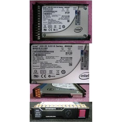 SSD HP Enterprise 800 GB 6G 2,5'' SATA VE PLP SC, 805365-001