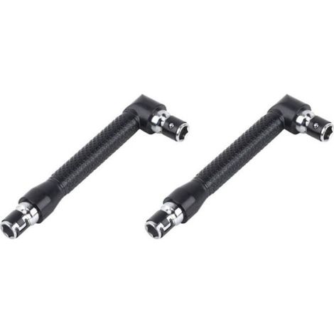 2X Cl Hexagonale En Forme de L Double Tte Embouts Tournevis Angle Droit 90 Degrs (1/4)