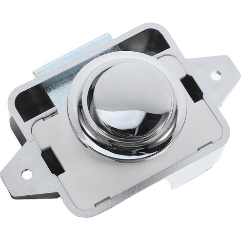 Verrouillage à bouton-poussoir pour camping-car, alliage de zinc