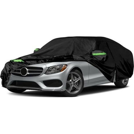 Waterproof Car Cover Compatible with Mercedes-Benz C-Class W204 W205 W206 2008-2024, Breathable Outdoor Car Cover Against Rain, Sun, and Dust (1/5)