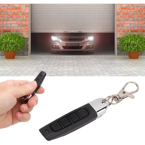 Bouton d'apprentissage pour télécommande sans fil, compatible avec les véhicules électriques, les voitures, les portes de garage, les éclairages LED, etc. (batterie intégrée incluse) (1/5)