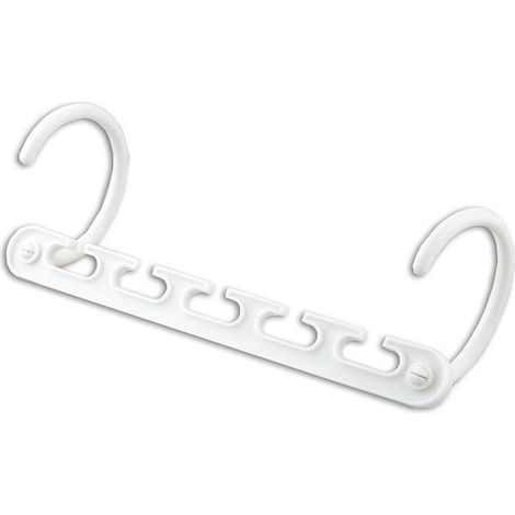 Lot de 8 Cintres Multiples pour Un Gain de Place dans Vos Placards Save Space Hanger (Pack de 8 cintres),238cm (1/5)
