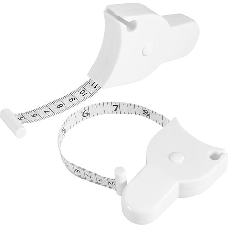 Ruban à mesurer précis 150cm/60 pouces pour fitness et couture, rétractable et durable