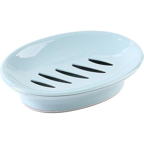 un Distributeur De Savon Dtachable Bleu Nordique Porte-savon En Plastique Conteneur De Stockage De Savon Pour Salle De Bain (1/5)
