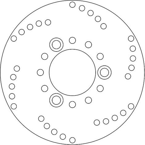 Disque de Frein Fixe KYMCO - Homologué TÜV