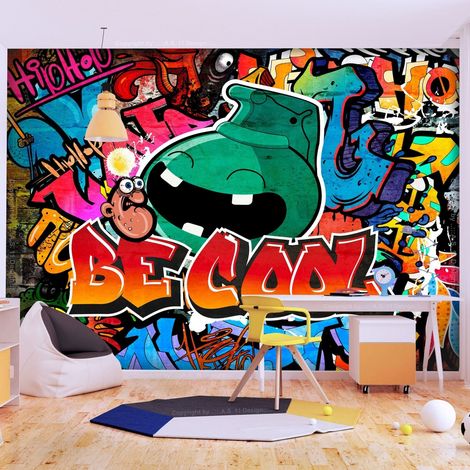 Papier peint adhésif Soit cool - 392 x 280 cm (1/4)