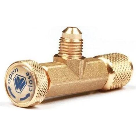 Valvola accesso refrigerazione as 1/2 16 f x 5/16 sae m wigam 05059077001