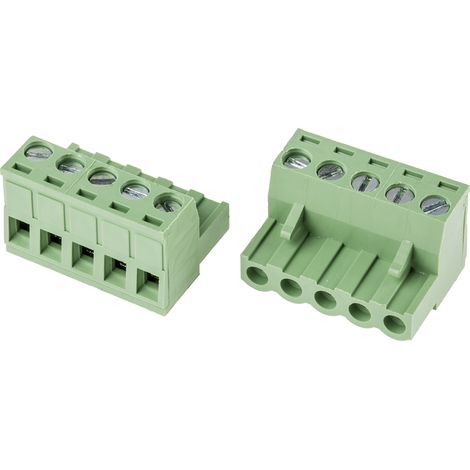 Bornier pour CI RS PRO 5 contacts 1 rangée(s) pas de 5mm