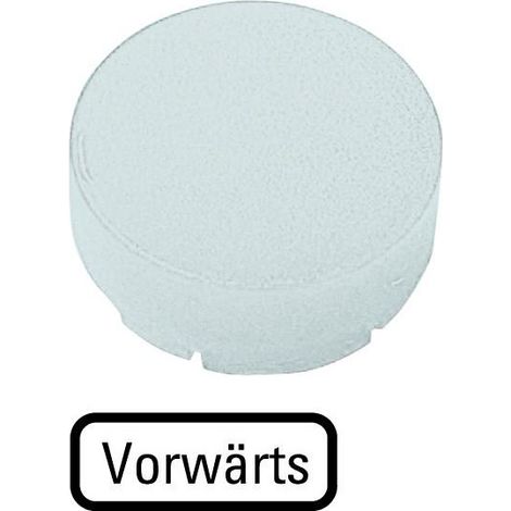 Verrine pour boutons-poussoirs saillante blanche MARCHE AVANT EATON M22-XDLH-W-D15