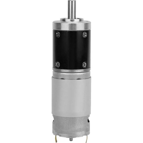CM28-395 DC 24V Planetary Gear Motor Electric Reduction Gear Motor with Ball Bearing for DIY (1/5)