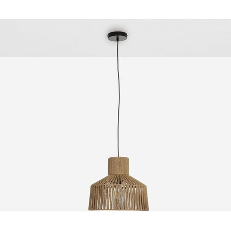 Nivaro Pendelleuchte mit Papierschirm