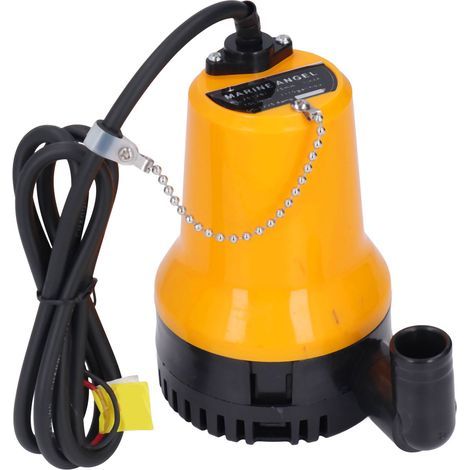 Mini-Bilgenpumpe (70 l/min, 5400 U/min, 45 W, 4 m Förderhöhe, 12 V DC) für Aquarienboote (1/5)