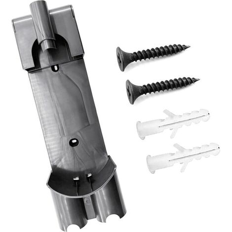 V8 wall mount compatible with the Dyson V7 and V8 cordless vacuum cleaners, wall mount for docking station, replaces part number 967741-01