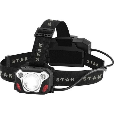 Torcia Frontale a LED Ricaricabile e Regolabile Stak 10 W 1200 Lm (1/5)