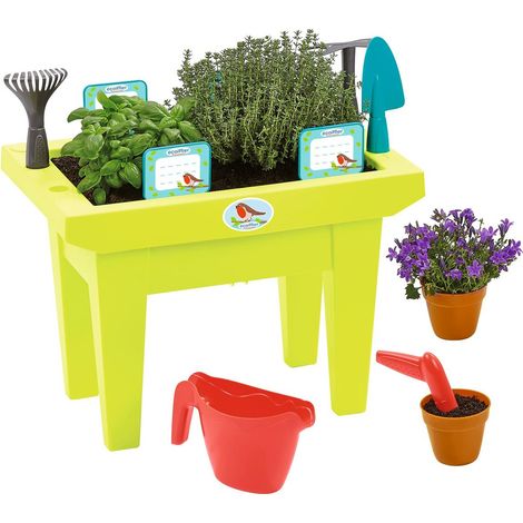 Vaso rettangolare da Balcone Ecoiffier The garnished planter - 4290 (1/5)