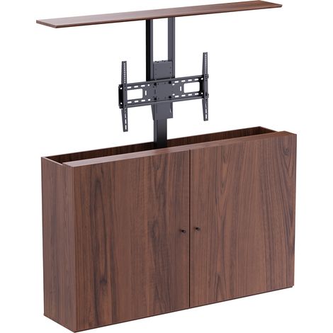 Meuble TV avec support ascenseur motorisé connecté 37"-65"