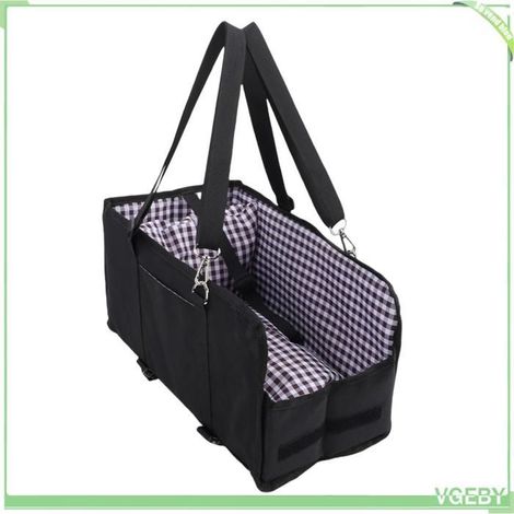 Siège rehausseur voiture animaux - FAFEICY - Console portable - Antidérapant - Support rigide - Pour chiens ≤5 kg (1/5)