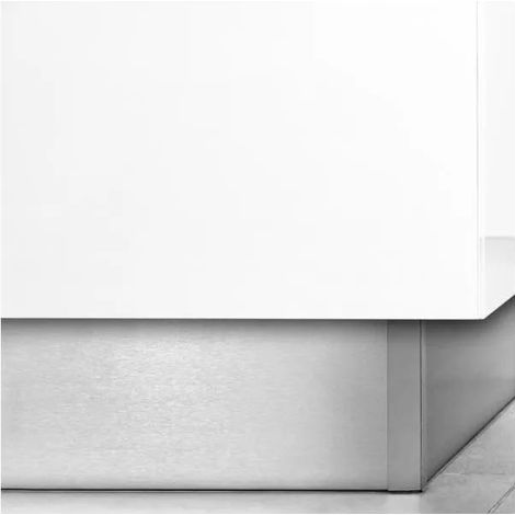 Emuca Plasline Kit per Cucina in PVC nero 2,35 m