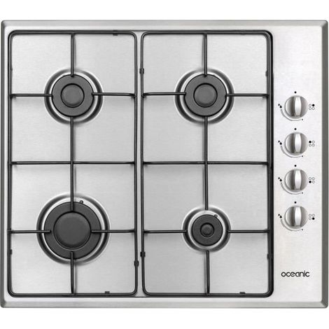 Piano cottura 4 fuochi OCEANIC - Gas inox (1/4)