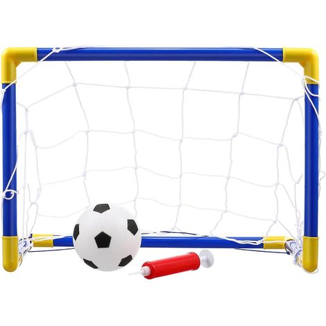 Filet de but de football pour enfants, but pliable avec filet, mini but de foot portable, équipement d'entraînement pour jeunes joueurs, kit de 1 unité (1/5)