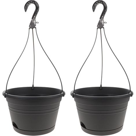 (2 Pièces) Pot De Fleur Support Succulent Suspendu Pot Mural Pots De Fleurs Suspendus Semis Pot De Pépinière Cache-Pot Suspendu Pots (1/5)