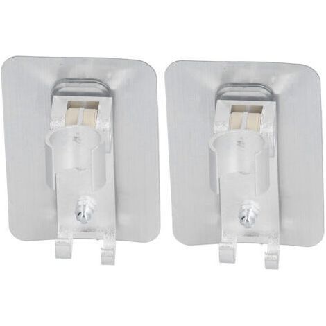2 Pack Shower Head Wall Mount Holder with Strong Adhesive for Bathroom (1/5)